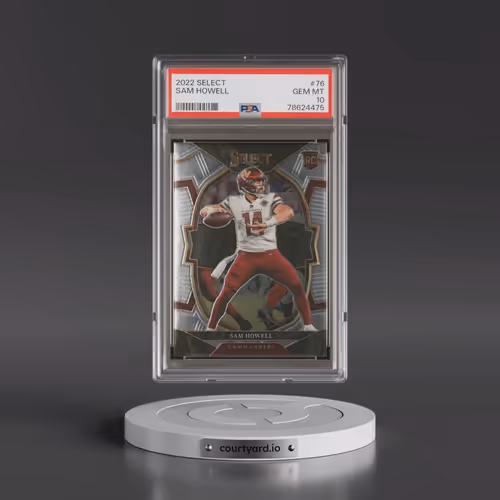 2022 Panini Select #76 Sam Howell (PSA 10 GEM MINT)