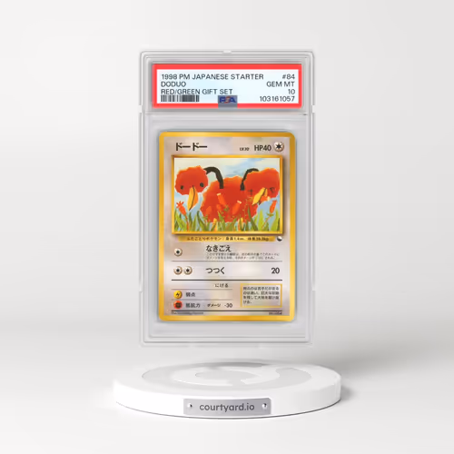 1998 Pokémon Red/Green Gift Set #84 Doduo (PSA 10 GEM MINT)