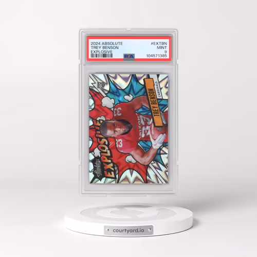 2024 Panini Absolute Explosive #EXTBN Trey Benson (PSA 9 MINT)