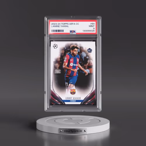 2023-24 Topps UEFA Club Competitions #64 Lamine Yamal (PSA 9 MINT)