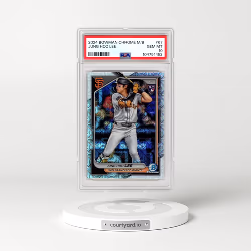 2024 Bowman Chrome Mega Box #67 Jung Hoo Lee (PSA 10 GEM MINT)