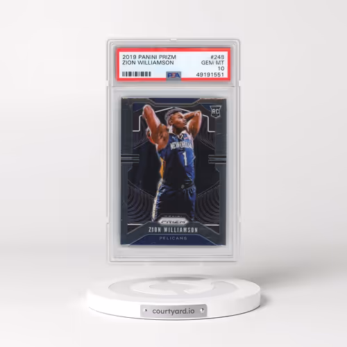 2019 Panini Prizm #248 Zion Williamson (PSA 10 GEM MINT)