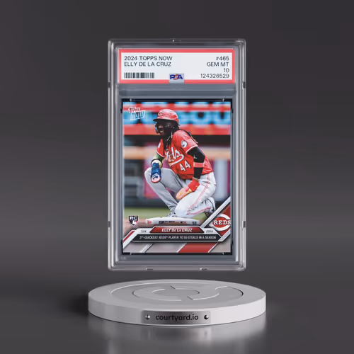 2024 Topps Now #465 Elly de La Cruz (PSA 10 GEM MINT)