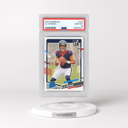 2023 Panini Donruss #339 CJ Stroud (PSA 10 GEM MINT)