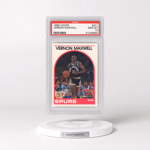1989 Hoops #271 Vernon Maxwell (PSA 10 GEM MINT)