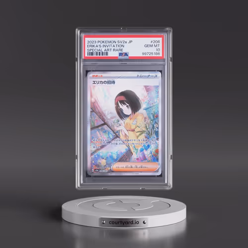 2023 Pokémon Sv2a-Pokemon 151 #206 Erika's Invitation - Special Art Rare (PSA 10 GEM MINT)