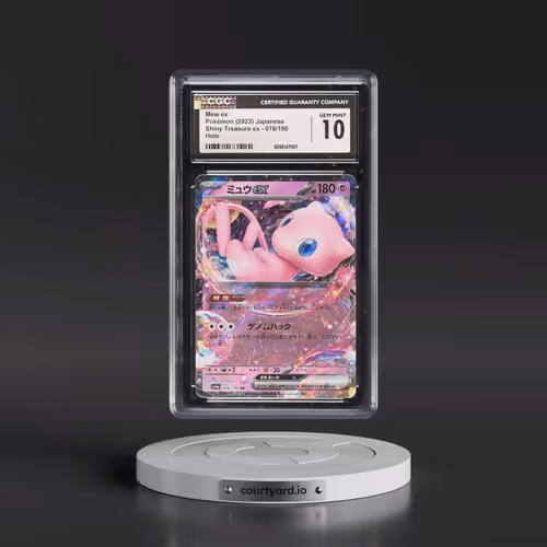 2023 Pokémon Sv4a-Shiny Treasure EX #076 Mew EX - Holo (CGC 10 GEM MINT)
