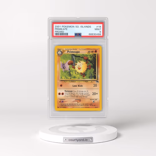 2001 Pokémon Southern Islands Promo #18 Primeape (PSA 9 MINT)