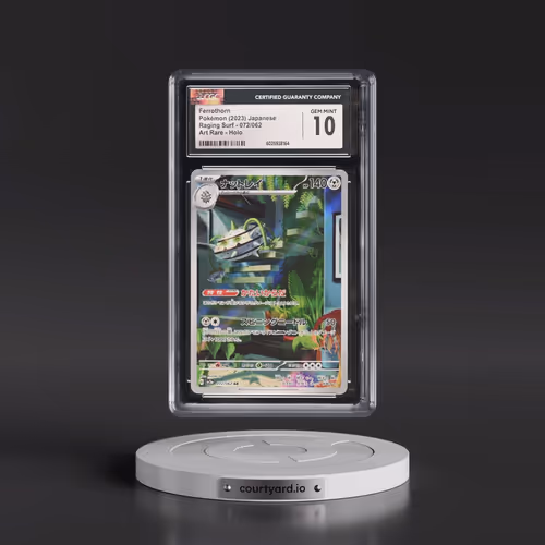 2023 Raging Surf #072/062 Ferrothorn - Art Rare Holo (CGC 10 GEM MINT)