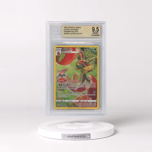 2022 Astral Radiance #TG02 Flapple - Trainer Gallery Holo (BGS 9.5 GEM MINT)