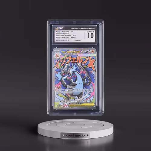 2025 Black Star Promos - Mega Evolution MEP EN #023 Mega Charizard X ex - Mega Charizard X ex Ultra