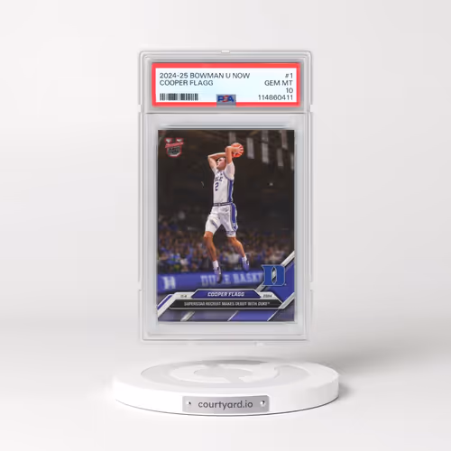 2024 Bowman U Now #1 Cooper Flagg (PSA 10 GEM MINT)