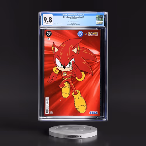DC x Sonic the Hedgehog #1 CGC 9.8 White Pages (DC Comics, 6/25) - Universal Second Printing/Variant