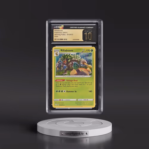 2021 Shining Fates #013/072 Rillaboom - Holo (CGC 10 PRISTINE)