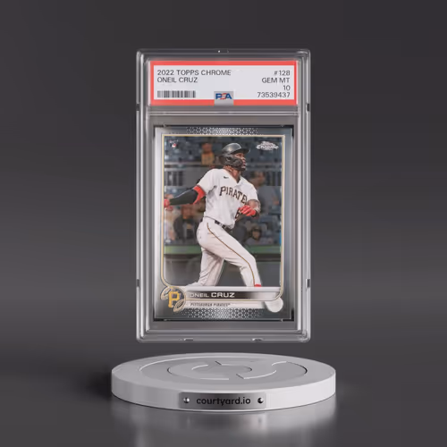 2022 Topps Chrome #128 Oneil Cruz (PSA 10 GEM MINT)