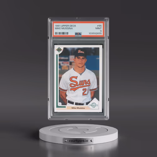 1991 Upper Deck #65 Mike Mussina (PSA 9 MINT)