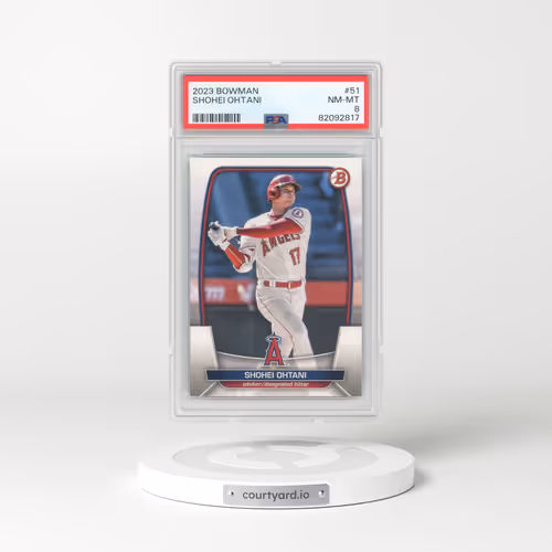 2023 Bowman #51 Shohei Ohtani (PSA 8 NM-MT)