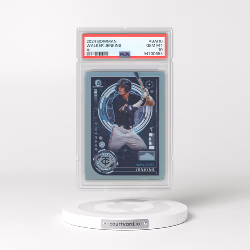 2024 Bowman Bowman AI #BAI10 Walker Jenkins (PSA 10 GEM MINT)