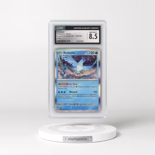 2023 Scarlet & Violet 151 - MEW EN #144/165 Articuno - Holo (CGC 8.5 NM-MT+)