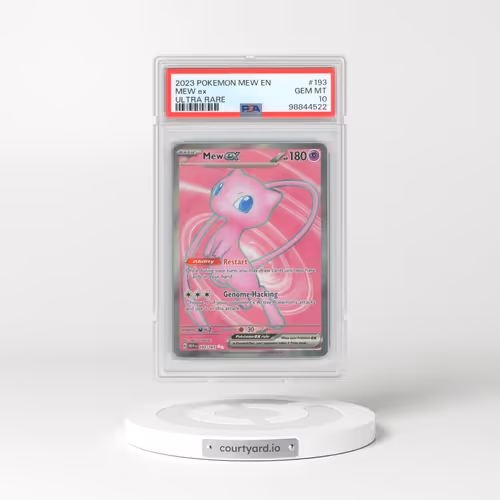 2023 Pokémon Mew EN-151 #193 Mew EX - Holo Ultra Rare (PSA 10 GEM MINT)