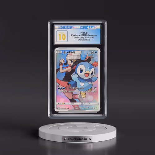 2019 Dream League #052/049 Piplup - Character Rare Holo (CGC 10 PRISTINE)