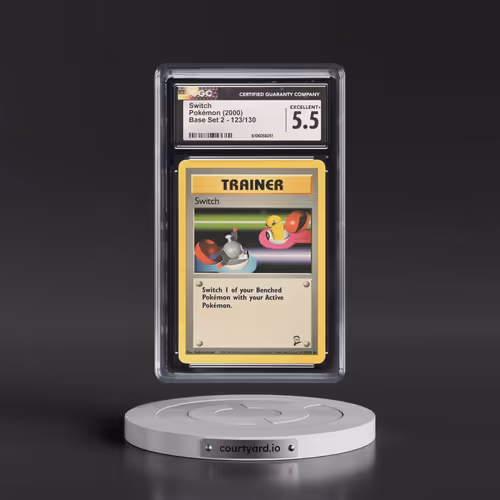 2000 Base Set 2 #123/130 Switch (CGC 5.5 EX+)