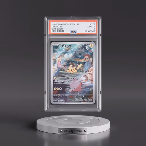 2023 Pokémon Sv2a-Pokemon 151 #173 Pikachu - Art Rare (PSA 10 GEM MINT)