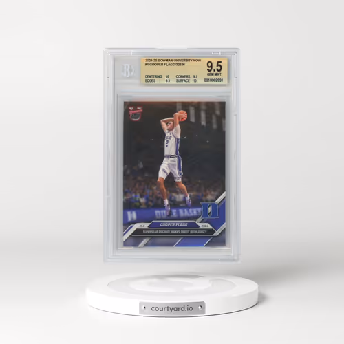 2024 Bowman U Now #1 Cooper Flagg (BGS 9.5 GEM MINT)
