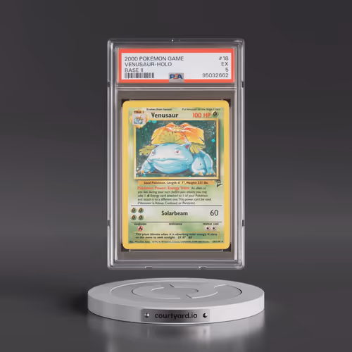 2000 Pokémon Game Base II #18 Venusaur - Holo (PSA 5 EX)