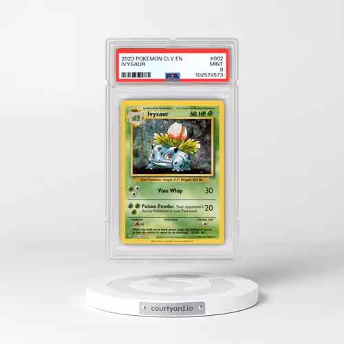 2023 Pokémon CLV-Trading Card Game Classic Venusaur & Lugia EX Deck #002 Ivysaur (PSA 9 MINT)