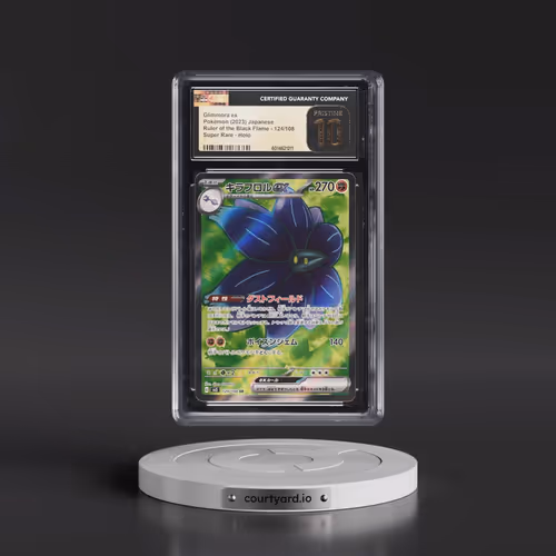 2023 Ruler of the Black Flame #124/108 Glimmora ex - Super Rare Holo (CGC 10 PRISTINE)
