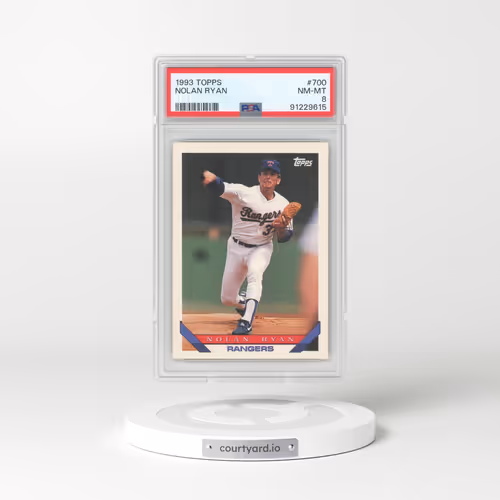 1993 Topps #700 Nolan Ryan (PSA 8 NM-MT)