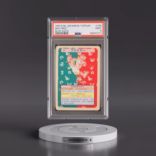 1997 Pokémon Topsun #146 Moltres - Blue Back (PSA 9 MINT)