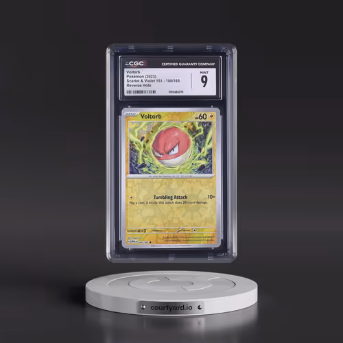 2023 Scarlet & Violet 151 - MEW EN #100/165 Voltorb - Reverse Holo (CGC 9 MINT)