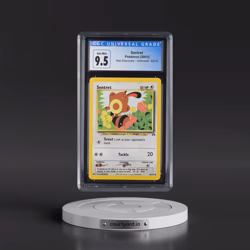 2001 Neo Discovery #63/75 Sentret (CGC 10 GEM MINT)