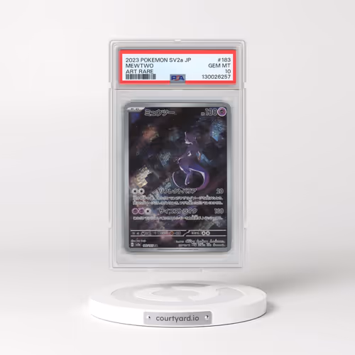 2023 Pokémon Sv2a-Pokemon 151 #183 Mewtwo - Art Rare (PSA 10 GEM MINT)
