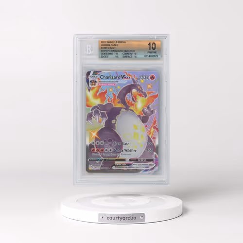 2021 Shining Fates #SV107 Charizard VMAX - Shiny Vault Holo (BGS 10 PRISTINE)