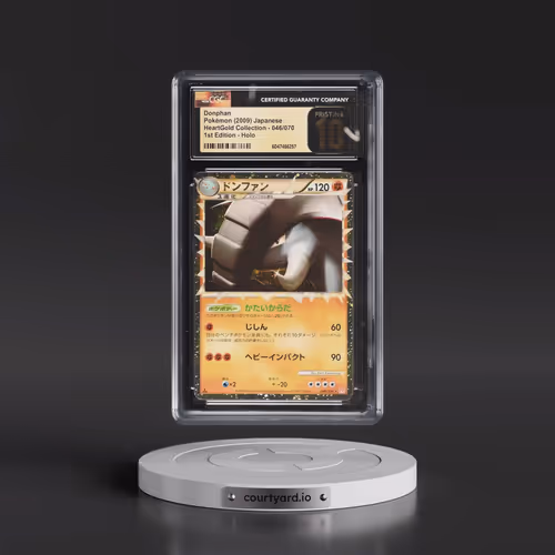 2009 Pokémon Heartgold Collection #046 Donphan - 1st Edition Holo (CGC 10 PRISTINE)