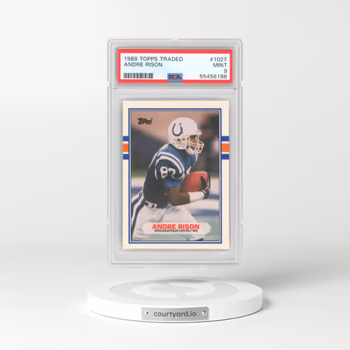 1989 Topps Traded #102T Andre Rison (PSA 9 MINT)