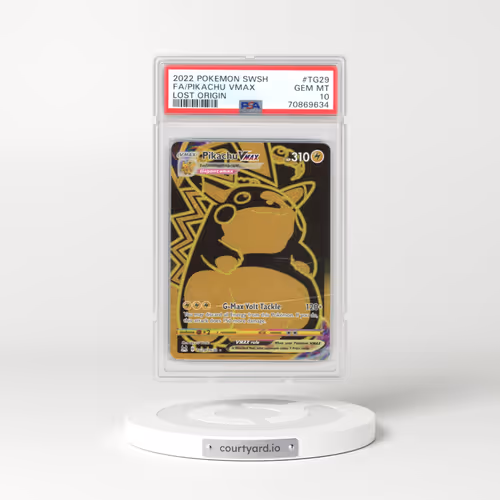 2022 Lost Origin #TG29 Pikachu VMAX - Holo (PSA 10 GEM MINT)
