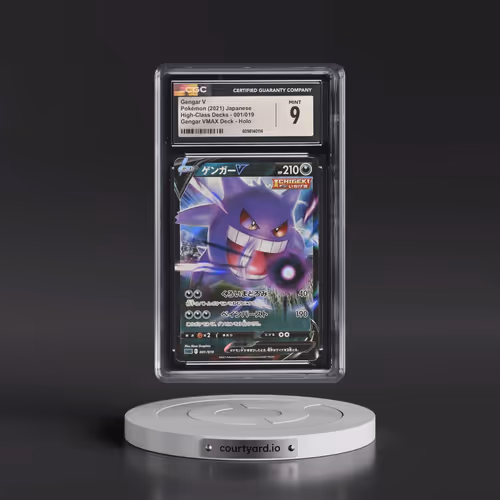 2021 Gengar VMAX High-Class Deck #001/019 Gengar V - Holo (CGC 9 MINT)