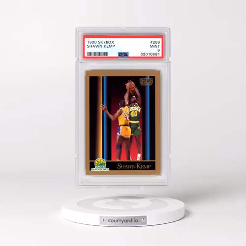 1990 Skybox #268 Shawn Kemp (PSA 9 MINT)