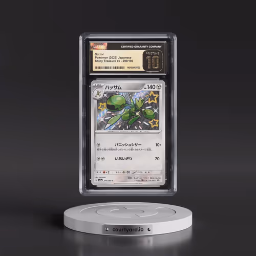 2023 Shiny Treasure ex #299/190 Scizor (CGC 10 PRISTINE)