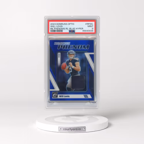 2023 Panini Donruss Optic Rookie Phenoms Relics #RPWL Will Levis (PSA 9 MINT)
