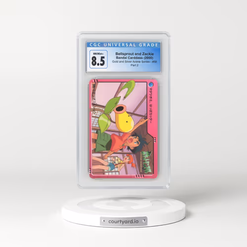 2000 Gold and Silver Anime Series #58 Bellsprout and Zackie - Part 2 (CGC 8.5 NM-MT+)