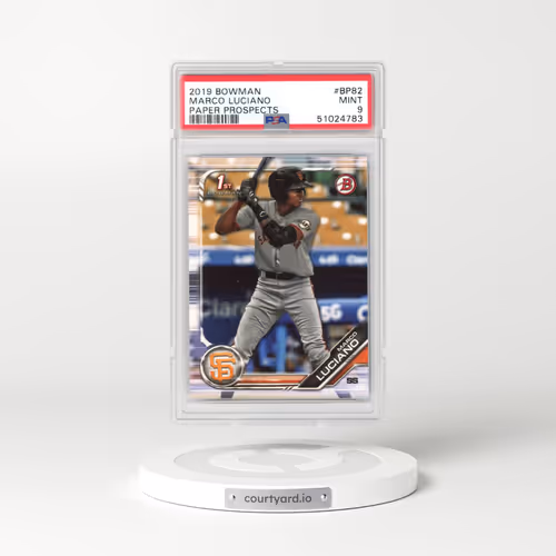 2019 Bowman Paper Prospects #BP82 Marco Luciano (PSA 9 MINT)
