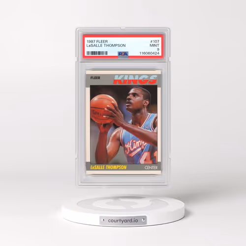 1987 Fleer #107 LaSalle Thompson (PSA 9 MINT)