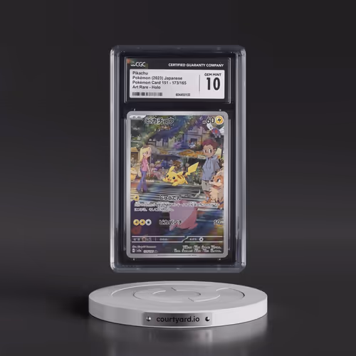 2023 Pokémon Card 151 #173/165 Pikachu - Art Rare Holo (CGC 10 GEM MINT)