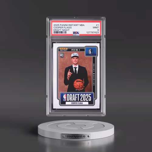2025 Panini Instant NBA Draft Night #1 Cooper Flagg (PSA 9 MINT)