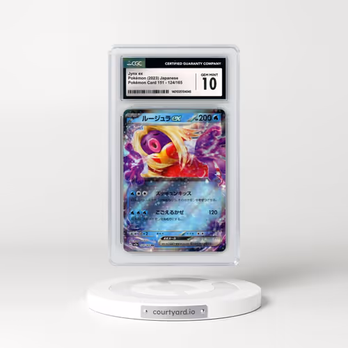 2023 Pokémon Card 151 #124/165 Jynx ex (CGC 10 GEM MINT)
